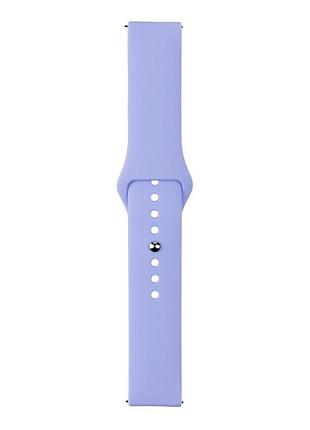 Ремешок 20mm universal silicone button design для samsung/amazfit/huawei elegant purple