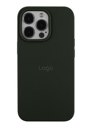 Захисний чохол full size у класичному стилі для apple iphone 14 pro cyprus green