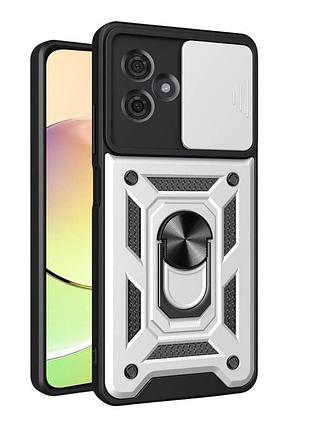 Чехол armor guard shield motorola g54 5g silver