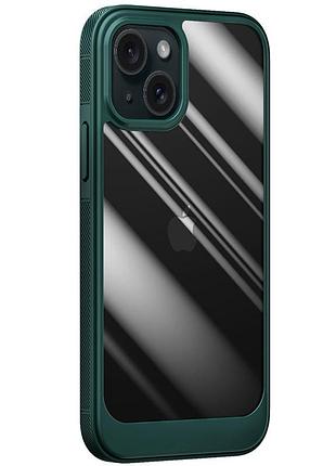 Чохол tpu+pc pulse для apple iphone 14 (6.1") dark olive