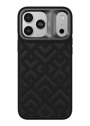 Чехол-накладка kajsa briquette collection rhombus для iphone17 pro black b-ring