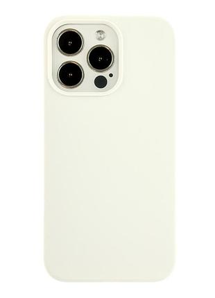 Чохол soft case full size для apple iphone 13 pro white