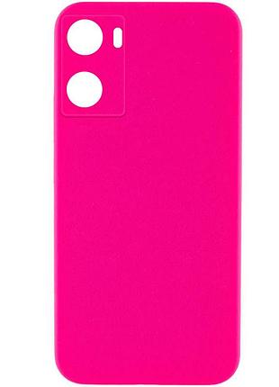 Чехол silicone cover lakshmi full camera (aaa) для oppo a57s / a77s розовый / barbie pink