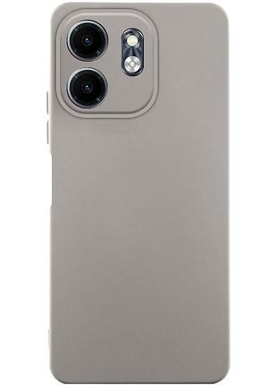 Чехол tpu getman liquid silk full camera для infinix smart 9 4g / hot 50i серый / lavender