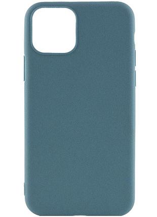 Силіконовий чохол candy для apple iphone 14 plus (6.7") синій / powder blue