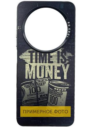 Чохол накладка so cool для xiaomi redmi note 13 4g time money tpu+pc захисний принт міцний кейс сумісний з редмі ноте 13