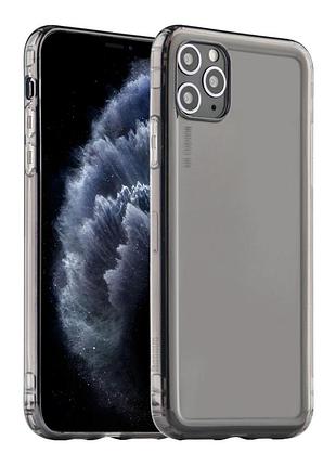 Чехол baseus arapiph65s для apple iphone 11 pro max transparent black 3