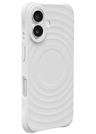 Чохол tpu orbit with magsafe для apple iphone 16 (6.1") white