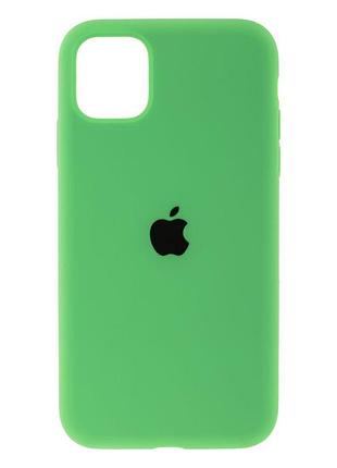 Чехол original full size для apple iphone 11 green