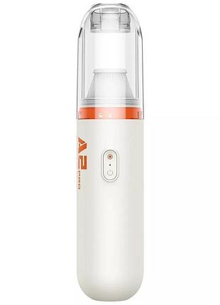 Портативный пылесос baseus a2 pro car vacuum cleaner (6000pa) (vcaq040001) white