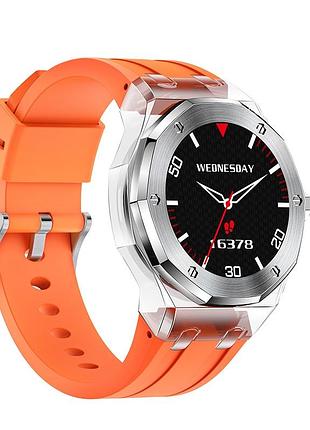 Смарт часы smart watch hoco y13 сенсорний экран блютуз 5.0 магнитная зарядка,емкостью 220mah orange