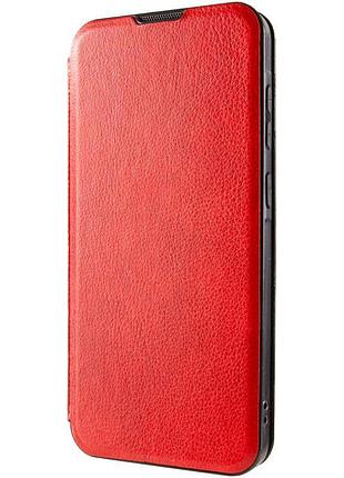 Шкіряний чохол-книжка belora для xiaomi redmi 9a red