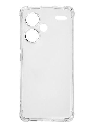 Чехол virgin hard silicone for xiaomi redmi note 13 pro+ 5g transparent