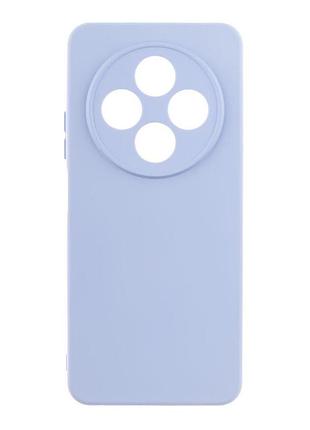Чехол с рамкой камеры silicone cover a xiaomi redmi 14c / poco c75 lilac