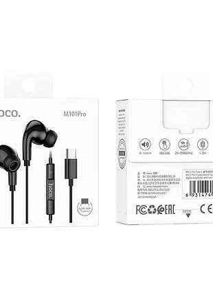 Наушники проводные hoco m101 pro crystal вакуумные поддержка смартфонов samsung, а также iphone и ipad с