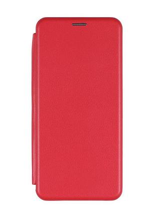 Кожаный чехол-книжка 360 hard samsung galaxy a54 5g red