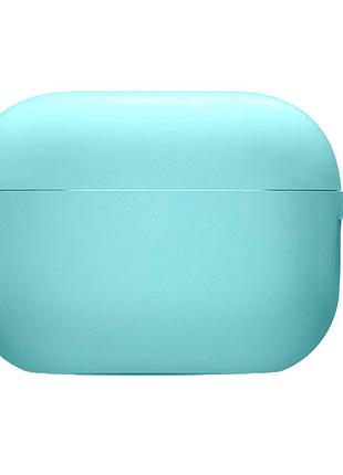 Футляр silicone до навушників (карабін в комплекті) airpods 3 marine green