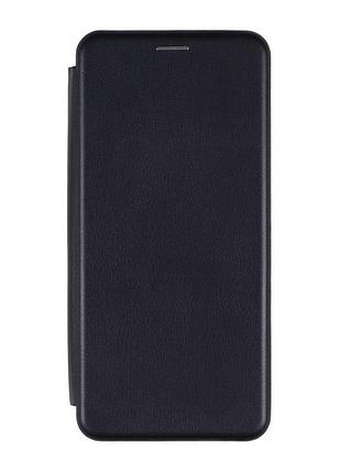 Кожаный чехол-книжка 360 hard xiaomi redmi note 13 5g black