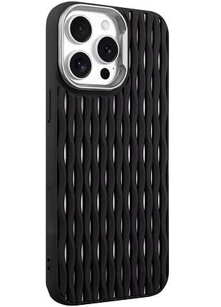 Чехол tpu ribbio для apple iphone 15 pro (6.1") black