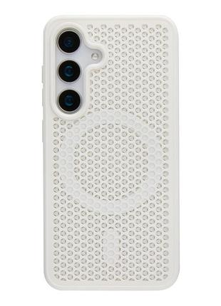 Чехол aerocool tpu pc magsafe для samsung galaxy s25+ 5g white
