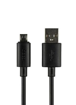 Кабель для зарядки hoco x88 gratified передачи данных usb на micro-usb 2.4a 1m black