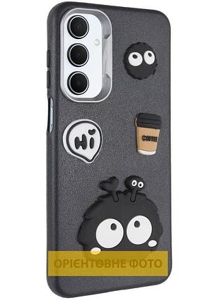 Чохол tpu leather toys для motorola moto g15 4g monster / black