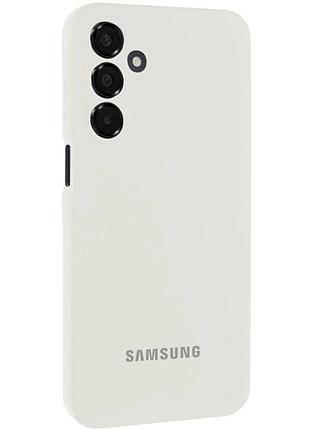 Чехол silicone cover lakshmi full camera (aa) with logo для samsung galaxy a17 4g/5g белый / white