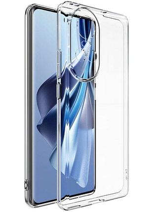 Чохол tpu transparent 1.5 мм із захистом камери для oppo reno 10 / oppo reno 10 pro, прозорий захисний кейс безбарвний