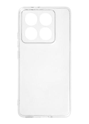 Чехол tpu virgin silicone xiaomi 14t pro transparent