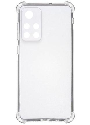 Tpu чехол getman ease logo усиленные углы full camera для xiaomi redmi note 11s 5g бесцветный (прозрачный)