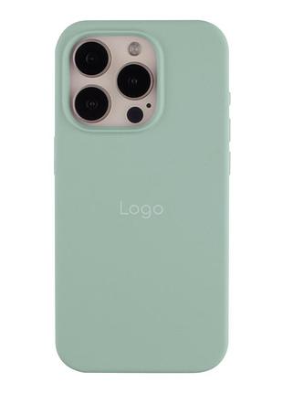 Чохол silicone case full size (aa) для iphone 15 pro turquoise