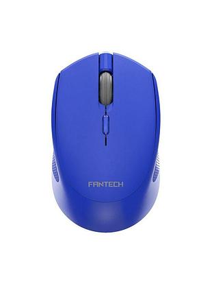 Беспроводная usb мышка fantech w190 блютуз v5.0 1600dpi pixart 3212 blue