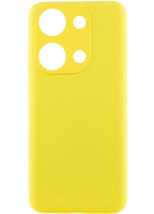 Чохол silicone cover lakshmi full camera (aaa) для xiaomi redmi note 13 4g жовтий / yellow