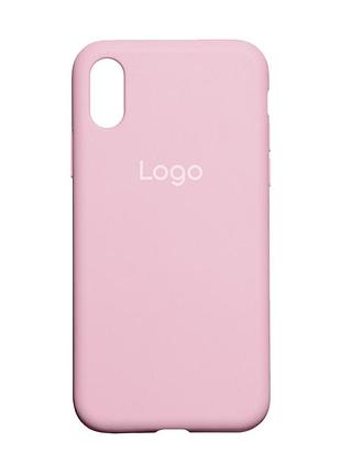 Чехол original full size для apple iphone xs max pink