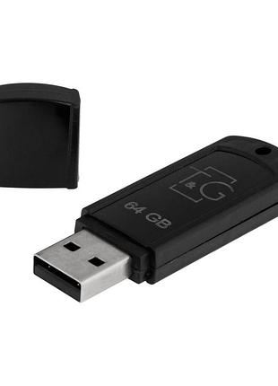 Флеш память usb t&g usb 2.0 64 gb classic 011 black (4198_77856)