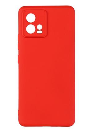 Чохол silicone cover із рамкою камери (a) для motorola g72 red