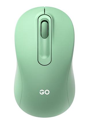 Бездротова оптична usb мишка fantech go w608 з usb адаптером на частоті 2.4ghz green
