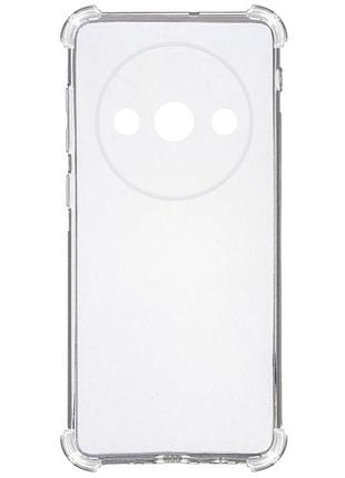 Tpu чохол getman ease logo посилені кути full camera для xiaomi redmi a3 безбарвний (прозорий)
