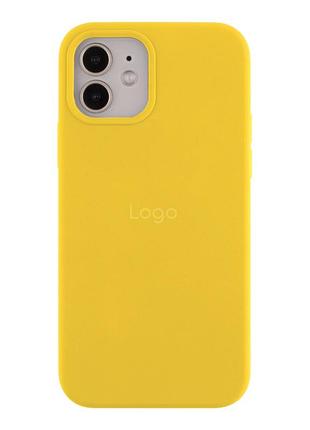 Чехол silicone case full size (aa) для iphone 11 yellow