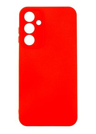 Чехол silicone cover с рамкой камеры (a) для samsung galaxy m35 5g red