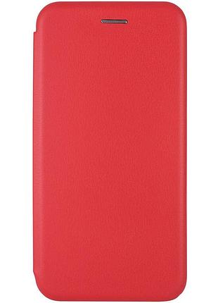 Шкіряний чохол-книжка classy для realme c55 червоний