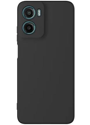 Чехол tpu epik black full camera для motorola moto g05 / e15 черный