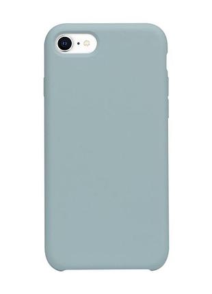 Чехол soft case no logo для apple iphone 7 / iphone 8 / iphone se (2020) mist blue