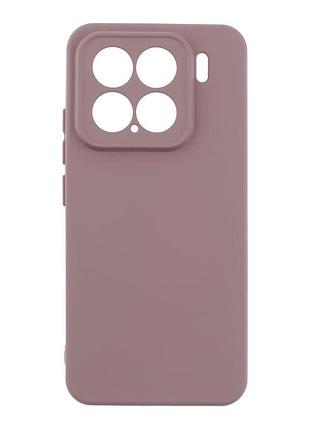 Чехол с рамкой камеры silicone cover a xiaomi 15 pink sand (36848_3609360)