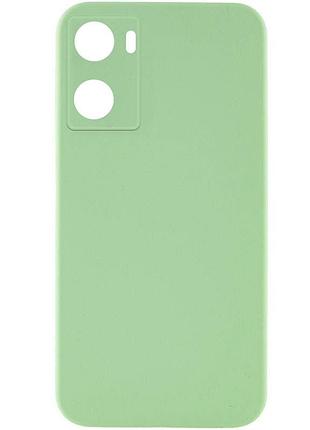 Чохол silicone cover lakshmi full camera (aaa) для oppo a57s / a77s м'ятний / mint