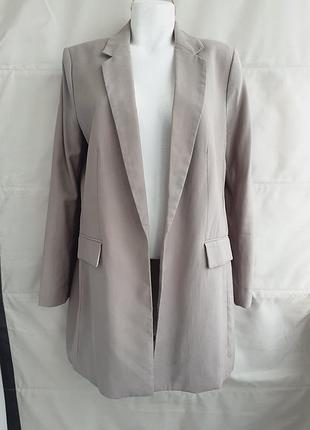 Жіночий жакет колір капучино без застібки від h&m розмір xl-xxl