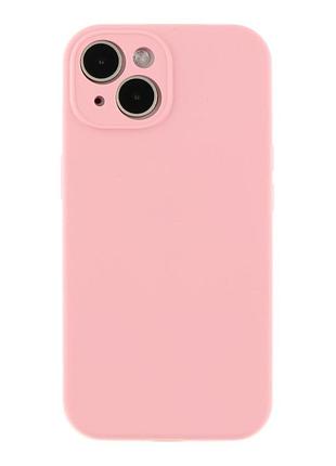 Чохол із захистом камери silicone case full apple iphone 16 light pink (35899_3605614)