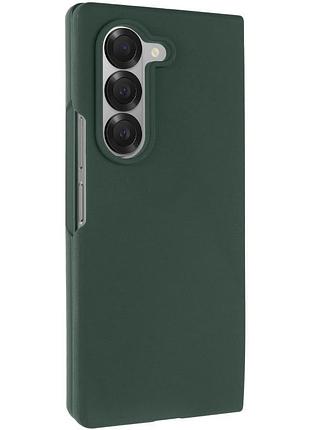 Чехол foldables silicone cover lakshmi (aaa) для samsung galaxy z fold5 зеленый / cyprus green