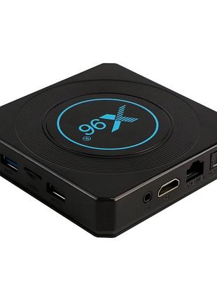 Смарт тв приставка x96x4 s905x4 2/16 11 8k процессор amlogic s905x4 quad core arm cortex a55 (64bit) black