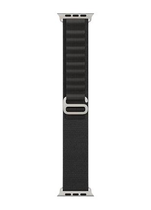 Ремінець alpine loop для apple watch 41 / apple watch 40 / apple watch 38mm black